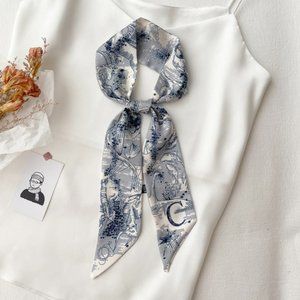 Initial C twilly scarf